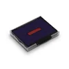 Trodat - 3 Encriers bicolores 6/57/2 recharges pour tampon 5470 - bleu/rouge