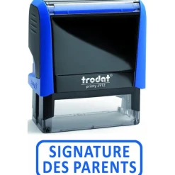 Trodat - Tampon prêt à l'emploi "Signature des parents"