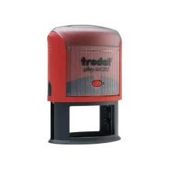Trodat Printy 44055 - Tampon de forme ovale personnalisable avec 8 lignes de texte - zone d'impression ovale 55 x 35 mm