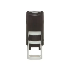 Trodat Printy 4612 - Tampon rond personnalisable avec logo ou initiales sur 1 ou 2 lignes - zone d'impression diamètre 12 mm