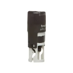 Trodat Printy 4612 - Tampon rond personnalisable avec logo ou initiales sur 1 ou 2 lignes - zone d'impression diamètre 12 mm