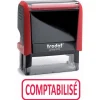 Trodat Xprint - Tampon formule "Comptabilisé" - rouge