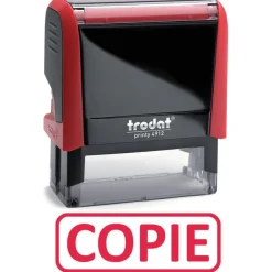 Trodat Xprint - Tampon formule "Copie" - rouge