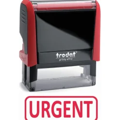 Trodat Xprint - Tampon formule "Urgent" - rouge