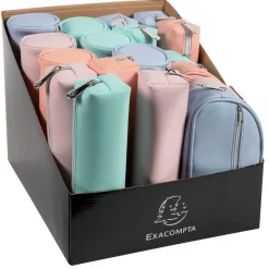Trousse 3 formes Aquarel - disponible dans différentes couleurs - Exacompta