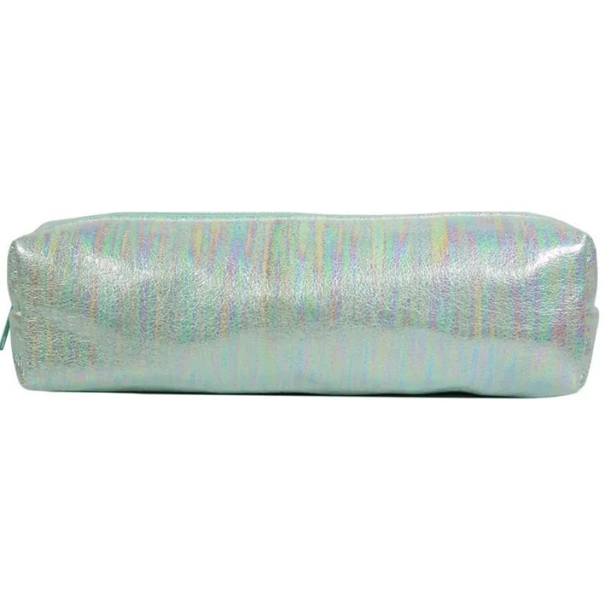 Trousse carrée - 1 compartiment - turquoise/vert - Bagtrotter