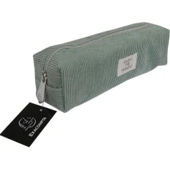 Trousse carrée Velvet - 1 compartiment - disponible dans différentes couleurs - Exacompta