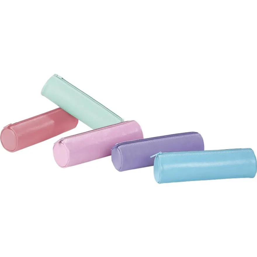 Trousse Cuir Fun - 1 compartiment - différents modèles disponibles - Viquel
