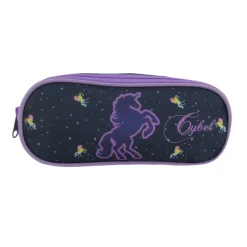 Trousse Cybel - 2 compartiments - bleu - Bagtrotter