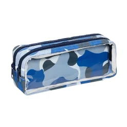 Trousse Double Camo - 2 compartiments - différents modèles disponibles - Viquel