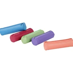 Trousse Fun en cuir - 1 compartiment - différents coloris et formes disponibles - Viquel