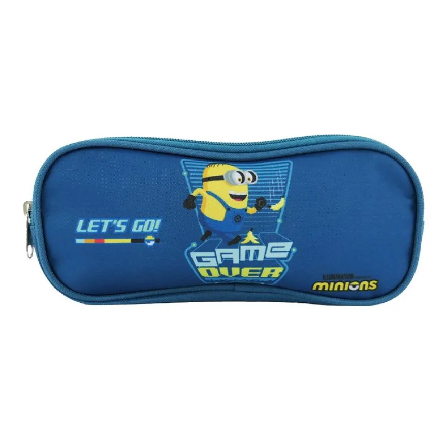 Trousse Les Minions - 2 compartiments - bleu - Bagtrotter