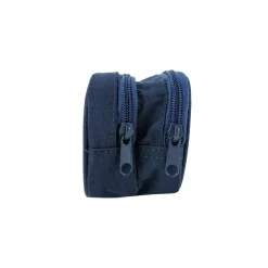 Trousse Lili Lou - 2 compartiments - bleu - Bagtrotter