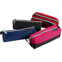 Trousse Mesh - 1 ou 2 compartiments - disponible dans différentes couleurs et formes - Exacompta