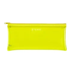 Trousse plate Crystal - 1 compartiment - 5 coloris disponibles - Viquel