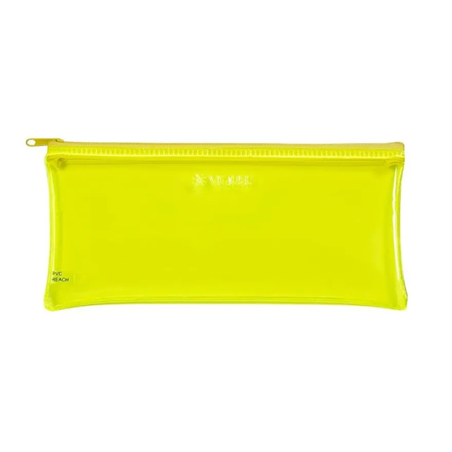 Trousse plate Crystal - 1 compartiment - 5 coloris disponibles - Viquel