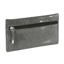 Trousse plate Eden - 1 compartiment - gris - Exacompta