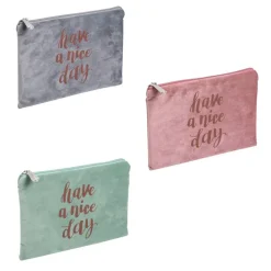 Trousse plate Ellipse - 1 compartiment - disponible dans différentes couleurs - Exacompta
