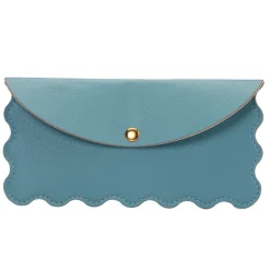Trousse plate SCHOOL Mini & Chic coloris bleu