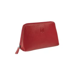 Trousse pochette de maquillage Dakota - rouge - label M