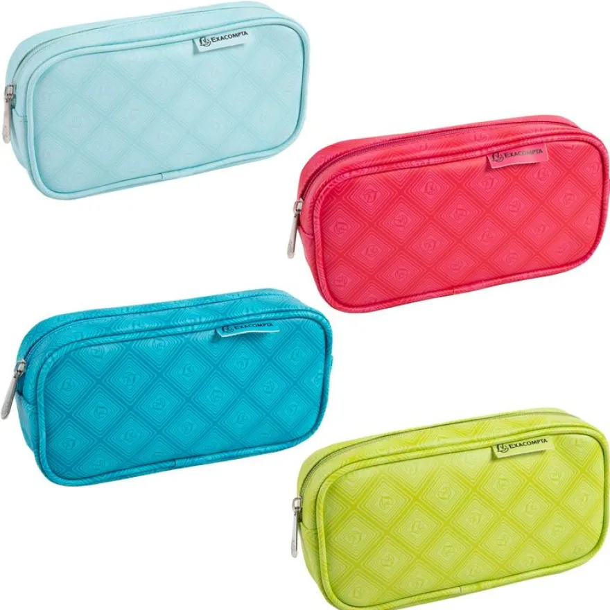 Trousse rectangulaire 1928 - 1 compartiment - disponible dans différentes couleurs - Exacompta