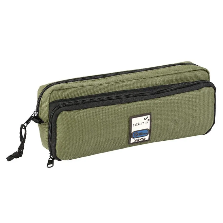 Trousse rectangulaire Big Teknik - 2 compartiments - disponible dans différentes couleurs - Viquel