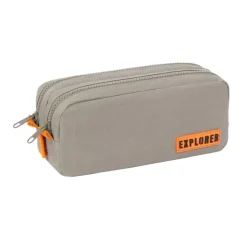 Trousse rectangulaire Explorer - 2 compartiments - disponible dans différentes couleurs - Viquel