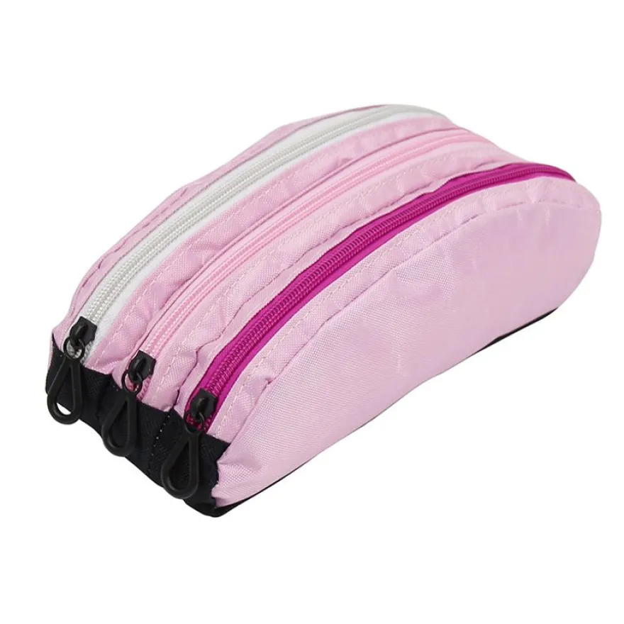 Trousse rectangulaire Genius Triple - 3 compartiments - 4 coloris disponibles - Viquel