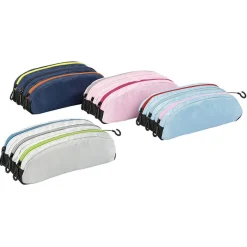 Trousse rectangulaire Genius Triple - 3 compartiments - 4 coloris disponibles - Viquel