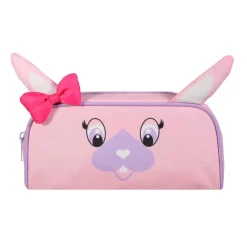Trousse rectangulaire Kids - 1 compartiment - rose - Bagtrotter