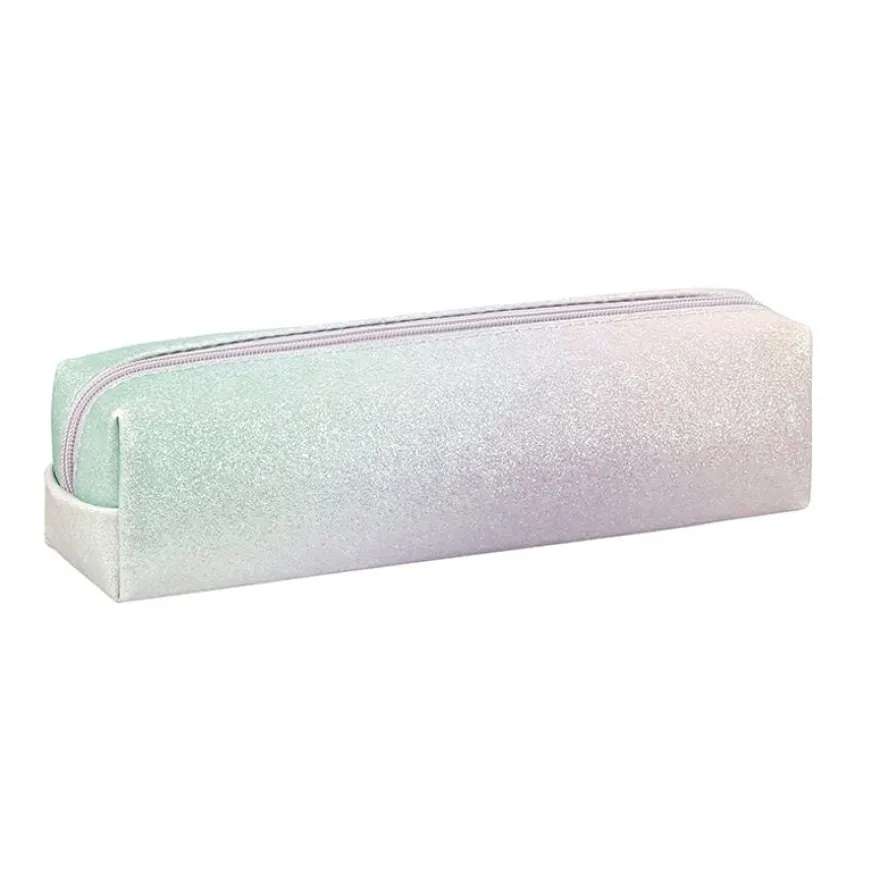 Trousse rectangulaire Pink Unicorn - 1 compartiment - 2 modèles disponibles - Viquel