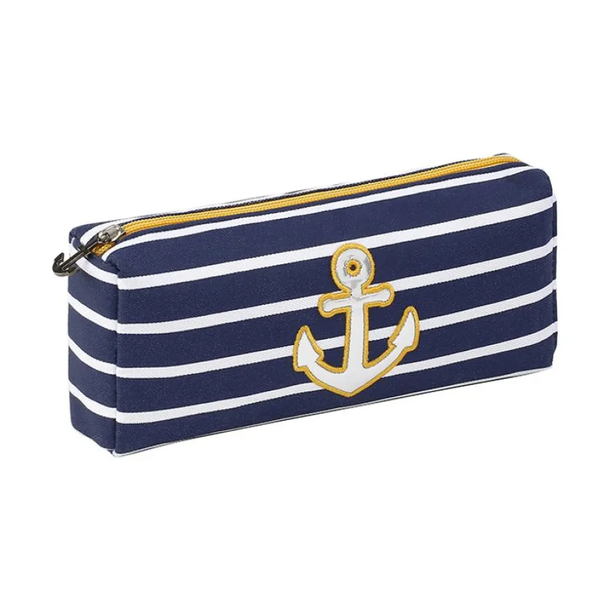 Trousse rectangulaire Sailor - 1 compartiment - 2 modèles disponibles - Viquel