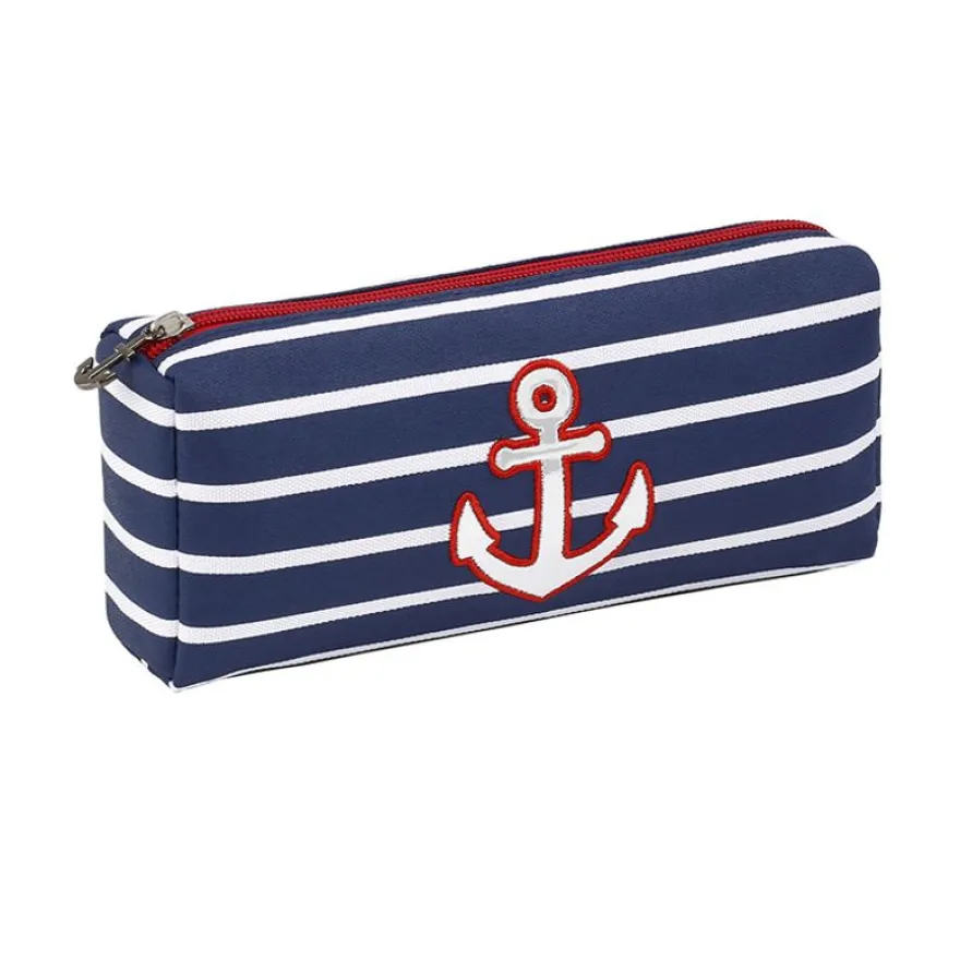 Trousse rectangulaire Sailor - 1 compartiment - 2 modèles disponibles - Viquel