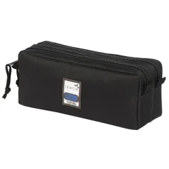 Trousse rectangulaire Teknik Double - 2 compartiments - 3 coloris disponibles - Viquel