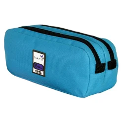 Trousse rectangulaire Teknik Double - 2 compartiments - 4 coloris disponibles - Viquel
