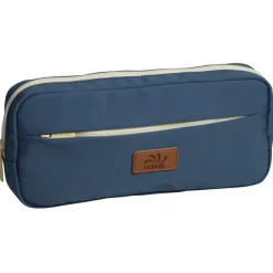 Trousse rectangulaire Walker Pastel - 1 compartiment - bleu denim