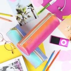 Trousse ronde California Dream - 1 compartiment - 3 coloris disponibles - Viquel