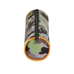 Trousse ronde Camouflage - 1 compartiment - 2 modèles disponibles - Viquel