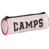 Trousse ronde Camps Baseball - 1 compartiment - rose clair - Kid'Abord