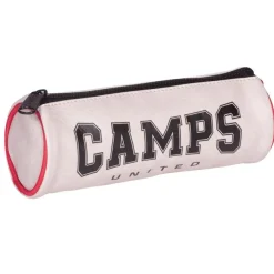 Trousse ronde Camps Baseball - 1 compartiment - rose clair - Kid'Abord