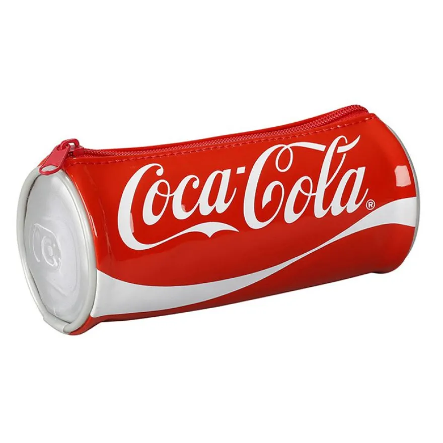 Trousse ronde Coca-Cola - 1 compartiment - Viquel