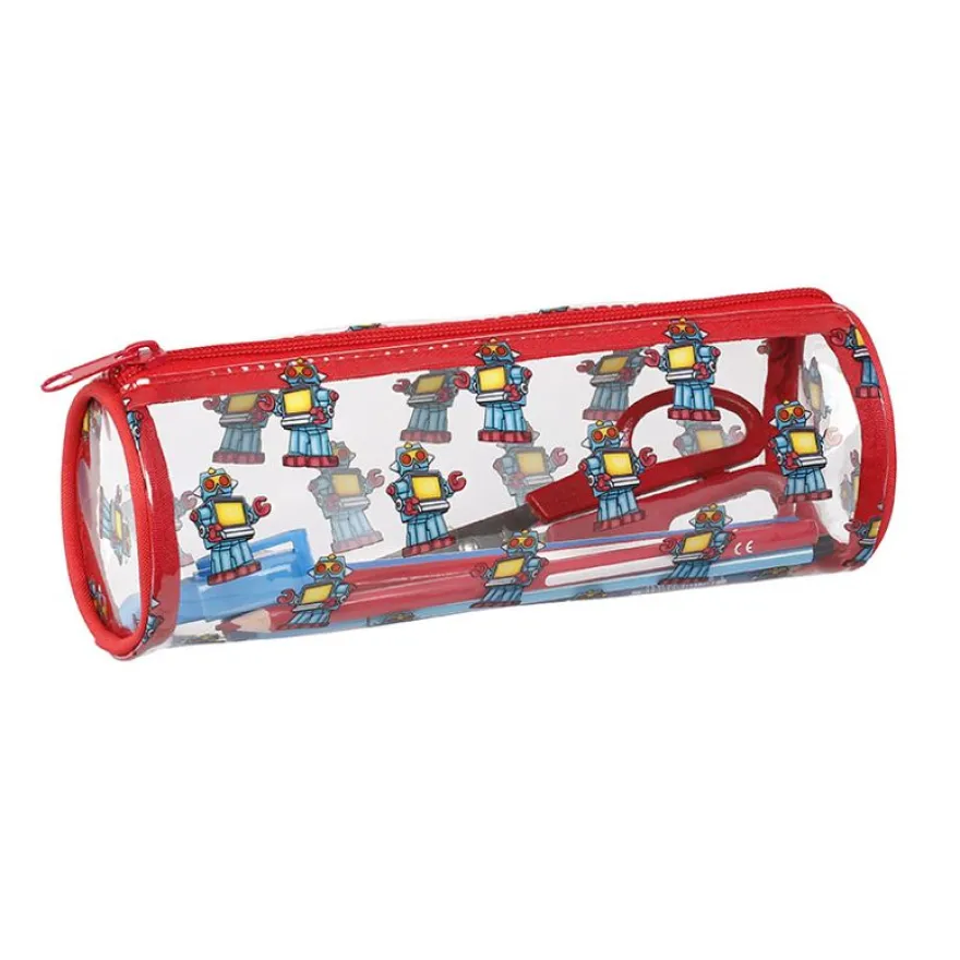 Trousse ronde Cutie - 1 compartiment - 3 modèles disponibles - Exclusivité Bureau Vallée - Viquel