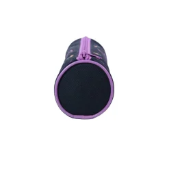 Trousse ronde Cybel - 1 compartiment - bleu - Bagtrotter