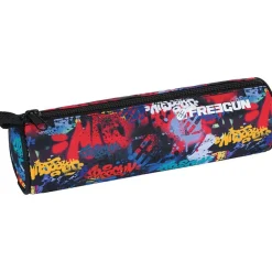 Trousse ronde Freegun - 1 compartiment - disponible dans différentes couleurs - Oberthur