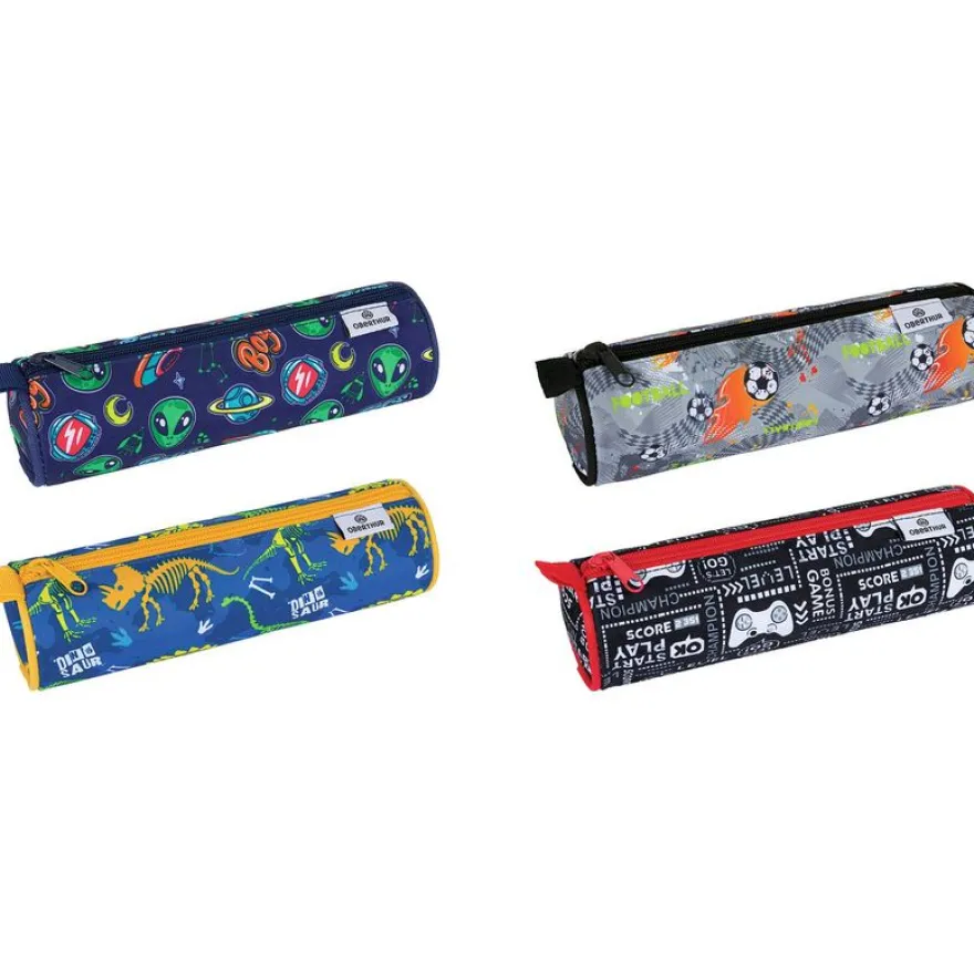 Trousse ronde Graphic - 1 compartiment - différents modèles disponibles - Oberthur