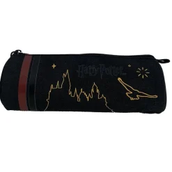 Trousse ronde Harry Potter Gryffondor - 1 compartiment - gris - Kid'Abord