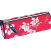 Trousse ronde Kaporal Girl - 1 compartiment - rouge - Oberthur