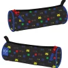 Trousse ronde KIP Game Zone - 1 compartiment - noir - Kid'Abord