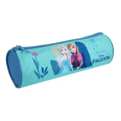 Trousse ronde La Reine des neiges - 1 compartiment - vert - Bagtrotter