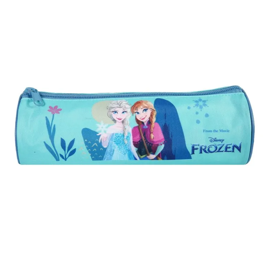Trousse ronde La Reine des neiges - 1 compartiment - vert - Bagtrotter